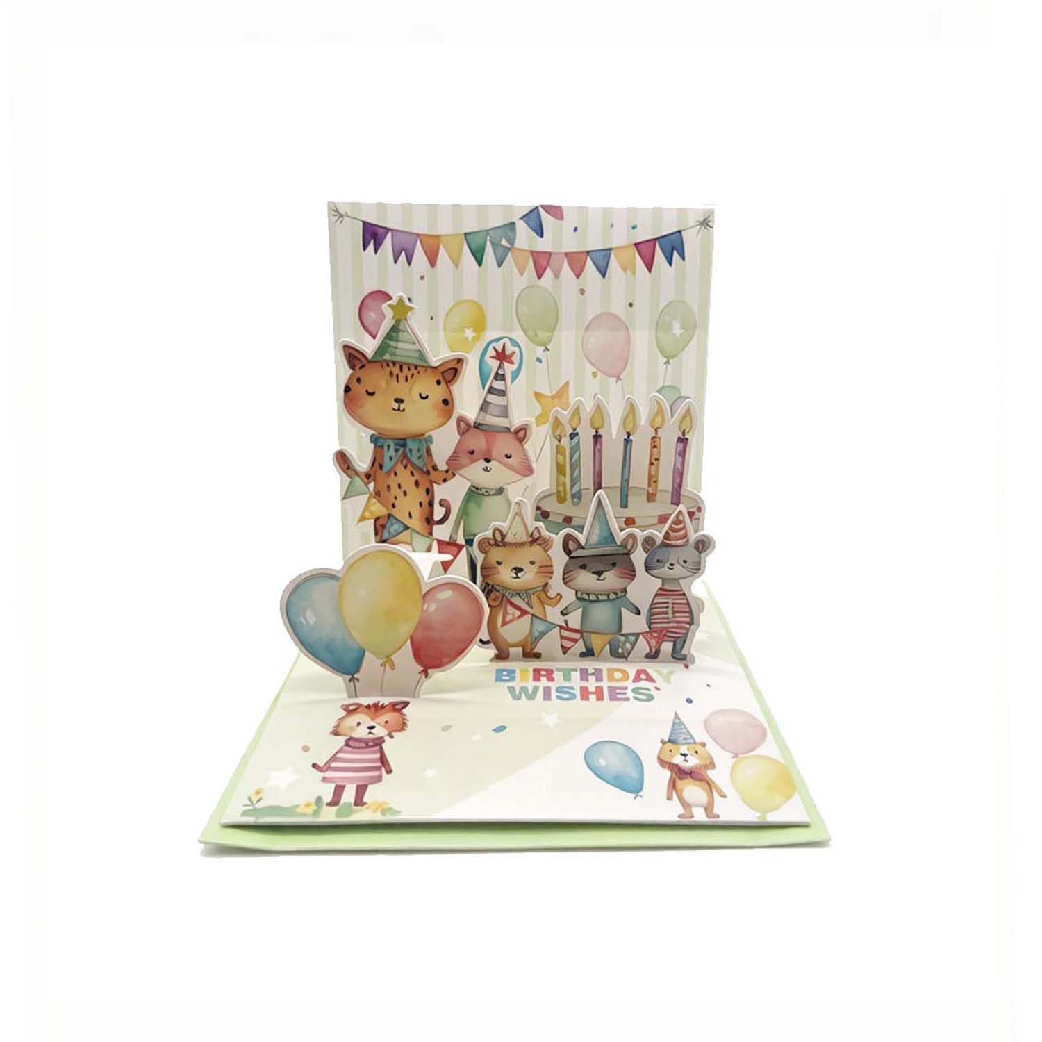 3D Pop-Up Birthday Greeting Card